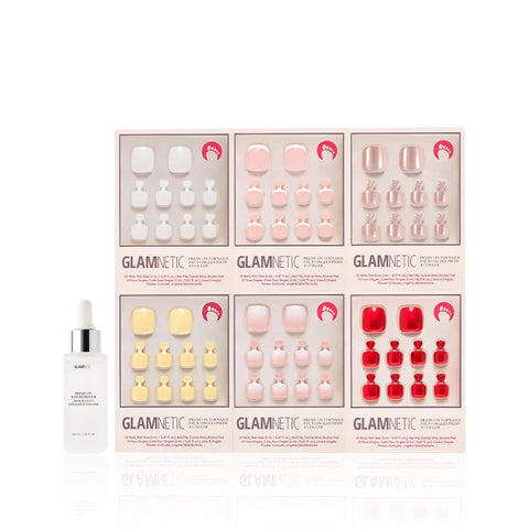Glazed & Glossy Pedi Bundle