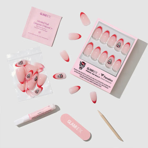 NC State Wolfpack Press-On Nail Set