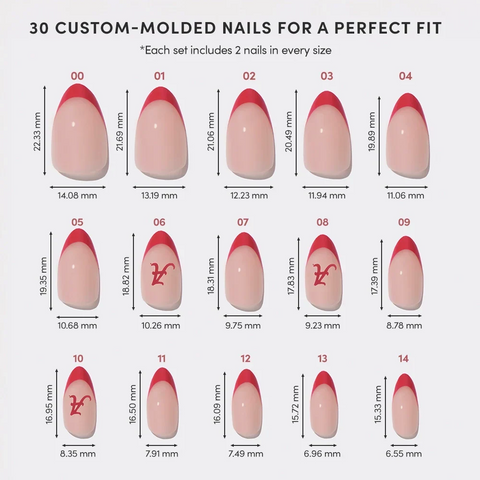 Alabama Crimson Tide Press-On Nail Set