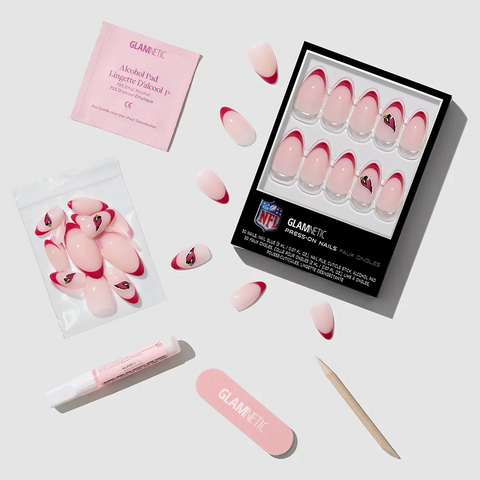 Arizona Cardinals Press-On Nail Set