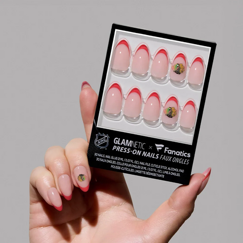 Chicago Blackhawks Press-On Nail Set