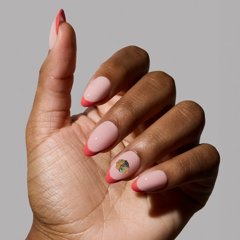 Chicago Blackhawks Press-On Nail Set
