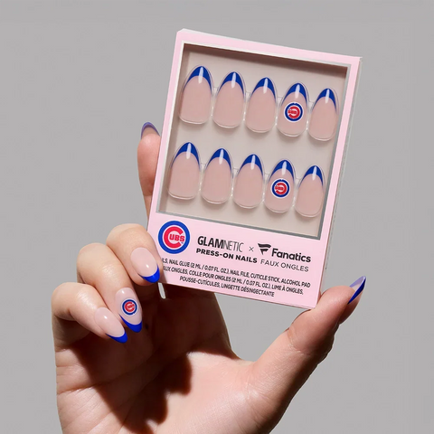 Chicago Cubs Press-On Nail Set