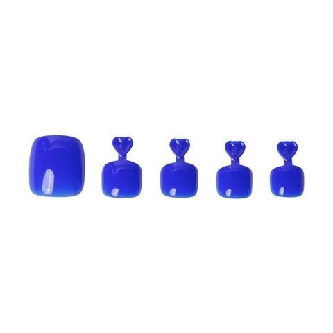 Cobalt Blue Toenail