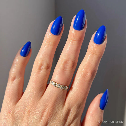 Cobalt Blue Toenail