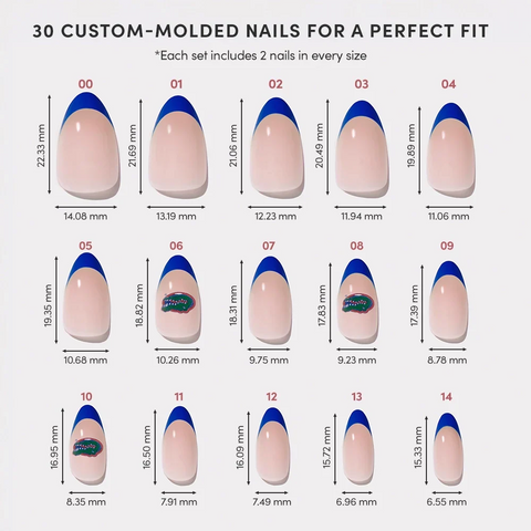 Florida Gators Press-On Nail Set