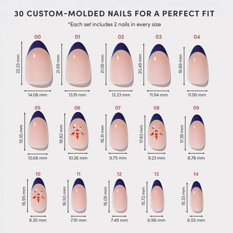 Houston Astros Press-On Nail Set