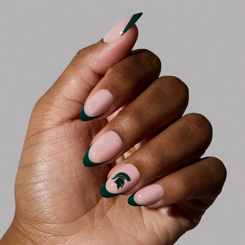Michigan State Spartans Press-On Nail Set