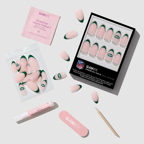 New York Jets Press-On Nail Set