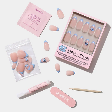 North Carolina Tar Heels Press-On Nail Set