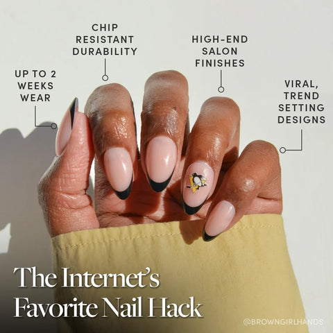 Pittsburgh Penguins Press-On Nail Set