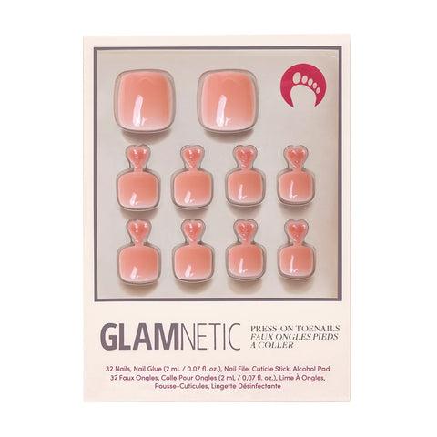 Sheer Peach Toenail