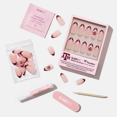 Texas A&M Aggies Press-On Nail Set