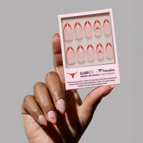 Texas Longhorns Press-On Nail Set