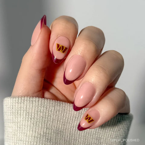 Washington Commanders Press-On Nail Set